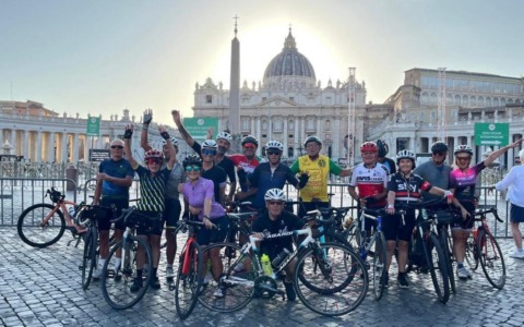 Da Sergnano a Roma in bicicletta, l’impresa di don Francesco Vailati