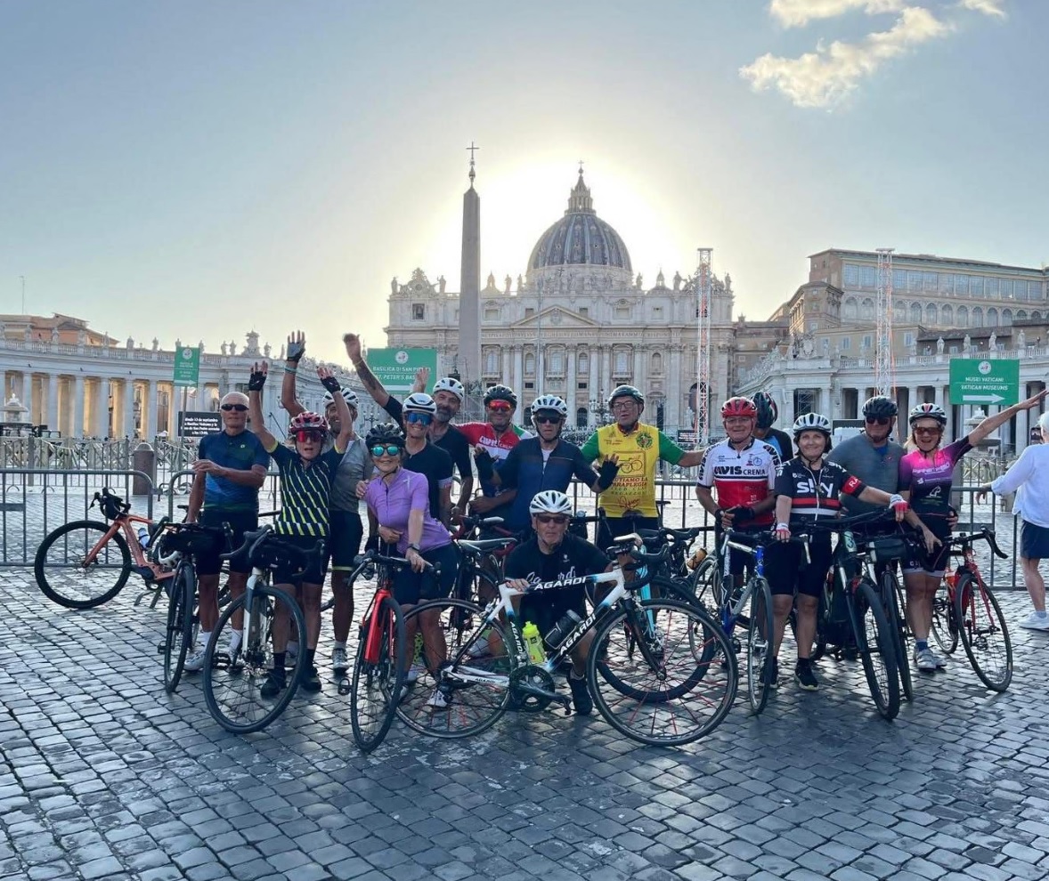 Da Sergnano a Roma in bicicletta, l’impresa di don Francesco Vailati