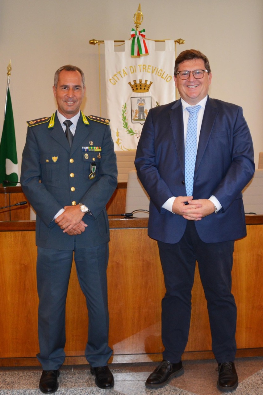 Il Comandante provinciale della Guardia di Finanza in visita al sindaco