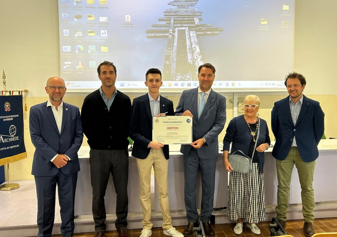 Archimede e PMI insieme per il futuro: a Davide Salvoni il premio “Paolo Guerzoni”