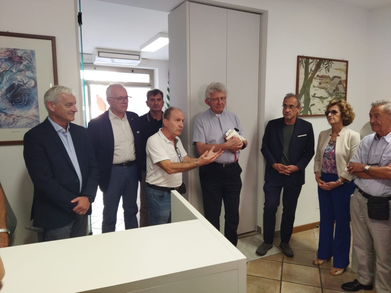 Inaugurata la nuova sede della Federazione nazionale pensionati