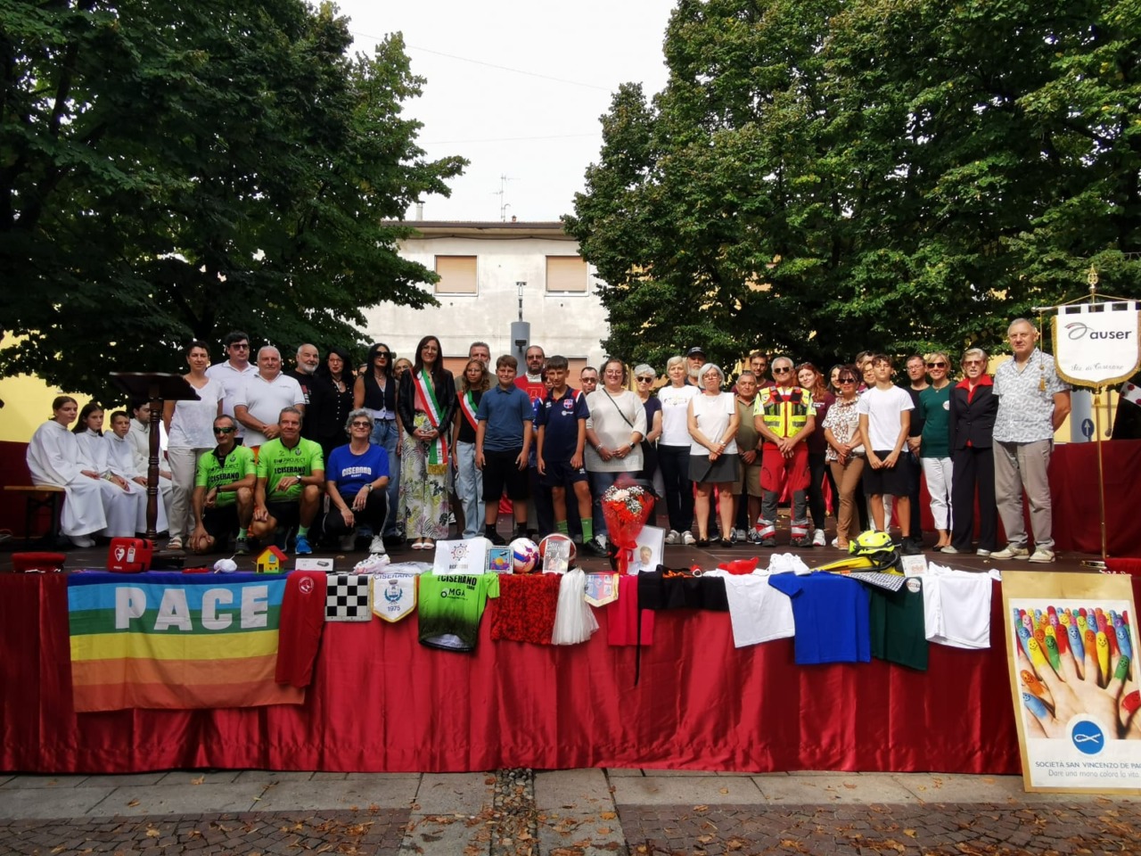 La Sagra di San Giuliano si apre nel segno della solidarietà