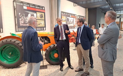 Da Regione 1,5 milioni di euro per i “Musei di impresa”, l’assessore Guidesi in visita alla Same