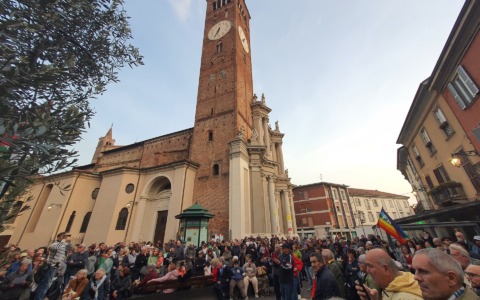 Anche Treviglio in piazza per Gaza