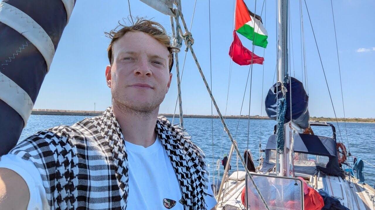 L’attivista bergamasco della Flotilla, Dario Crippa, tornerà oggi in Italia
