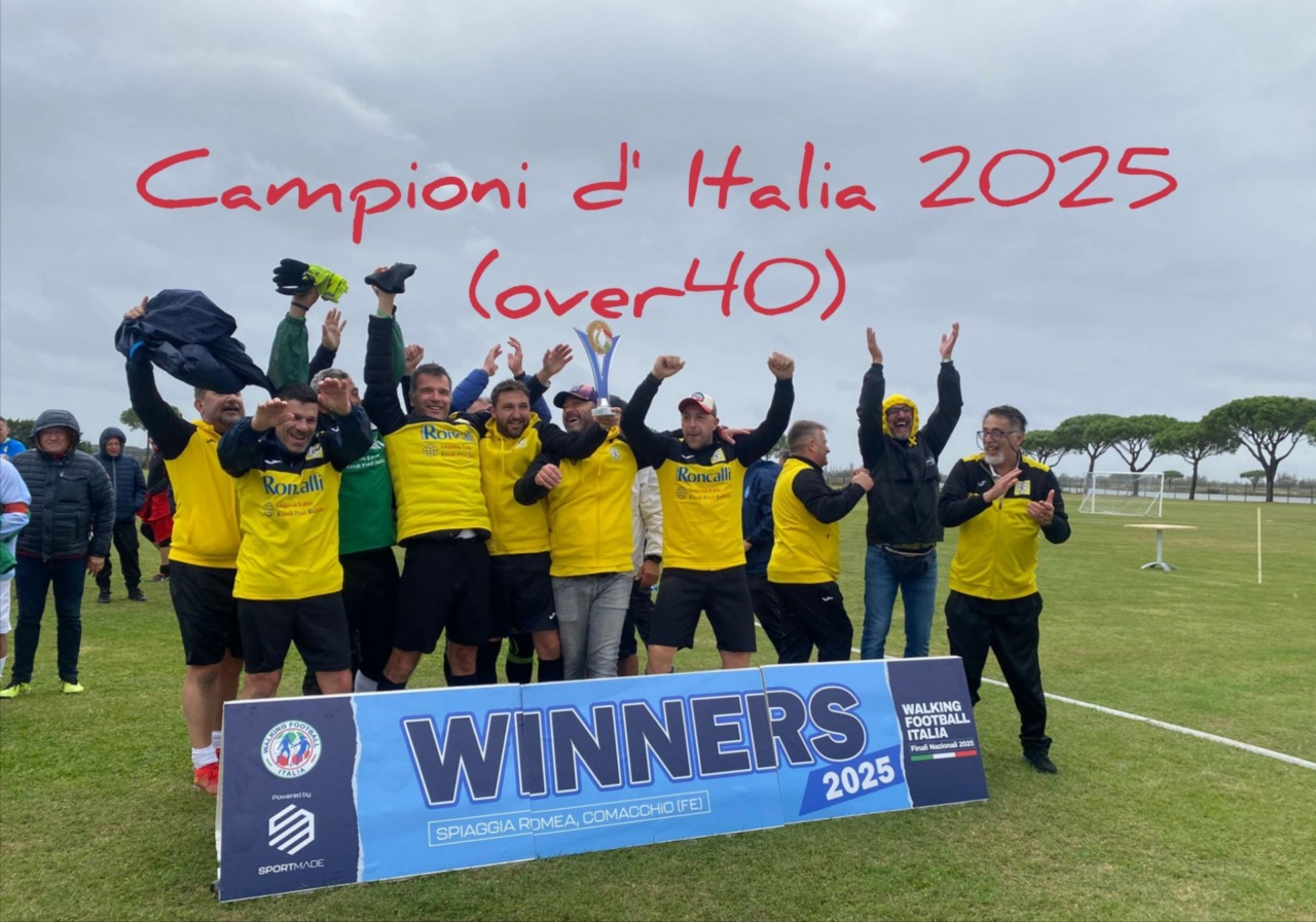 Il Walking Football Oratorio Covo Asd è campione d’Italia