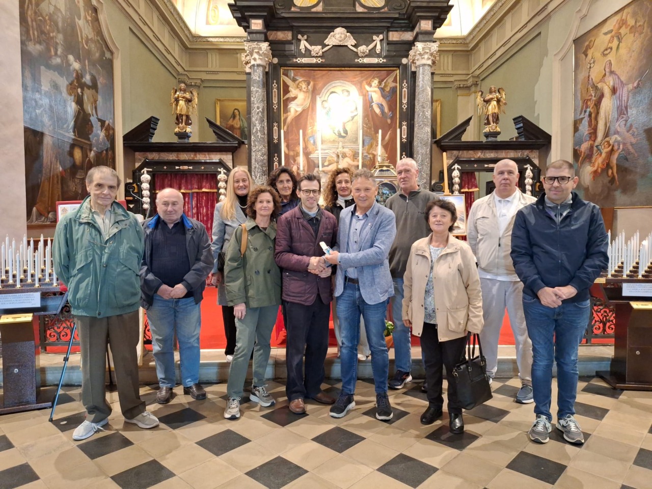 Una mostra che parla della Madonna della Fiamma