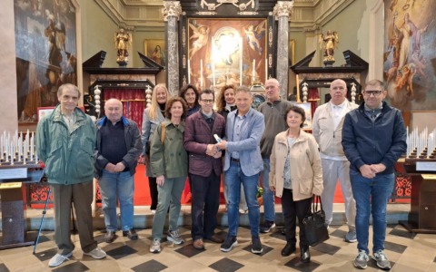 Una mostra che parla della Madonna della Fiamma