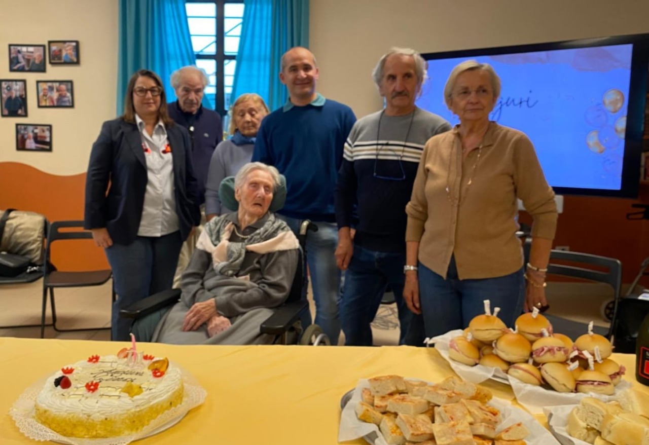 E sono 101, la Rsa “Vaglietti-Corsini” festeggia Antonia Caldara