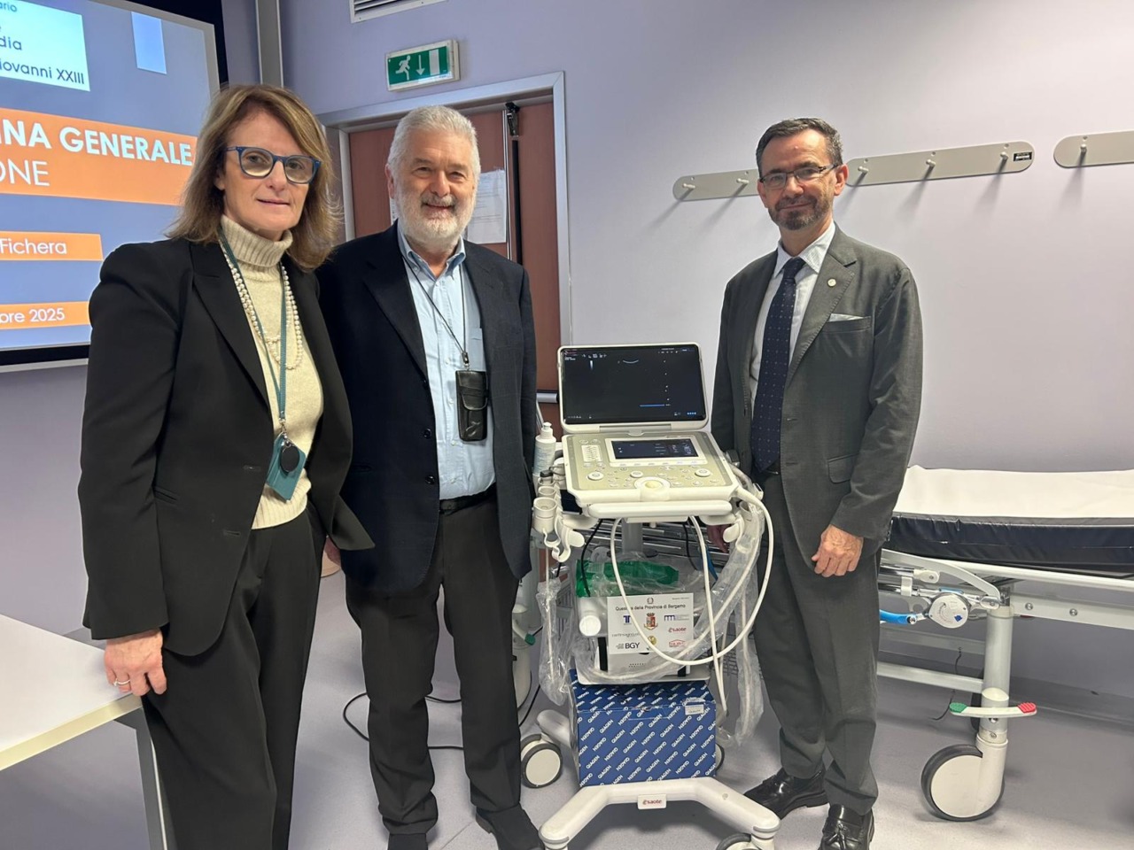 Da novembre ecografi negli studi dei medici di base dell’Asst Papa Giovanni XXIII