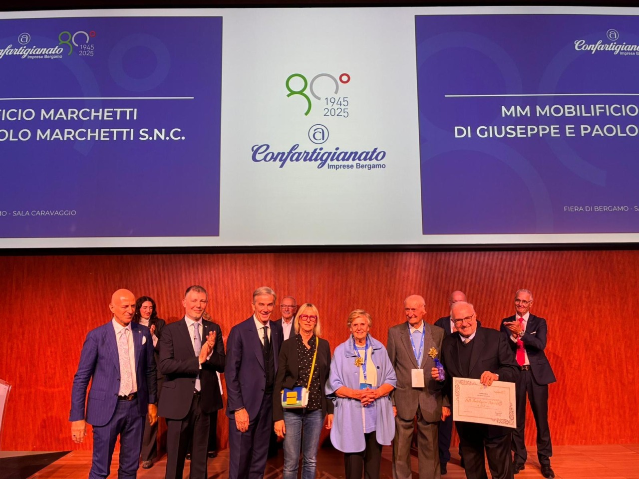 Confartigianato Bergamo 80esimo anniversario