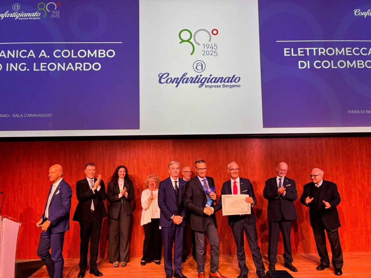 Confartigianato Bergamo 80esimo anniversario