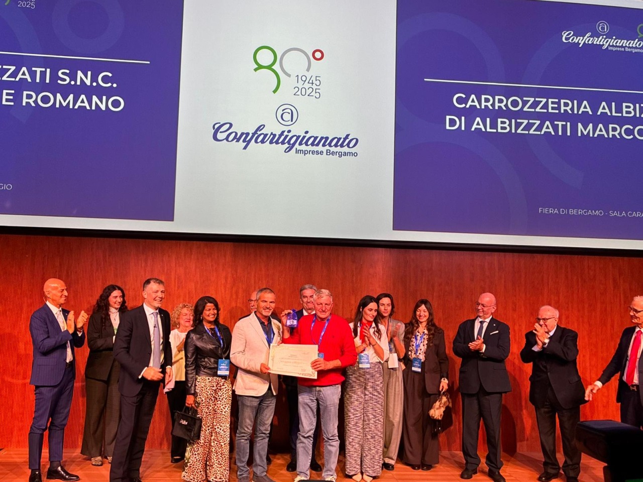 Confartigianato Bergamo 80esimo anniversario