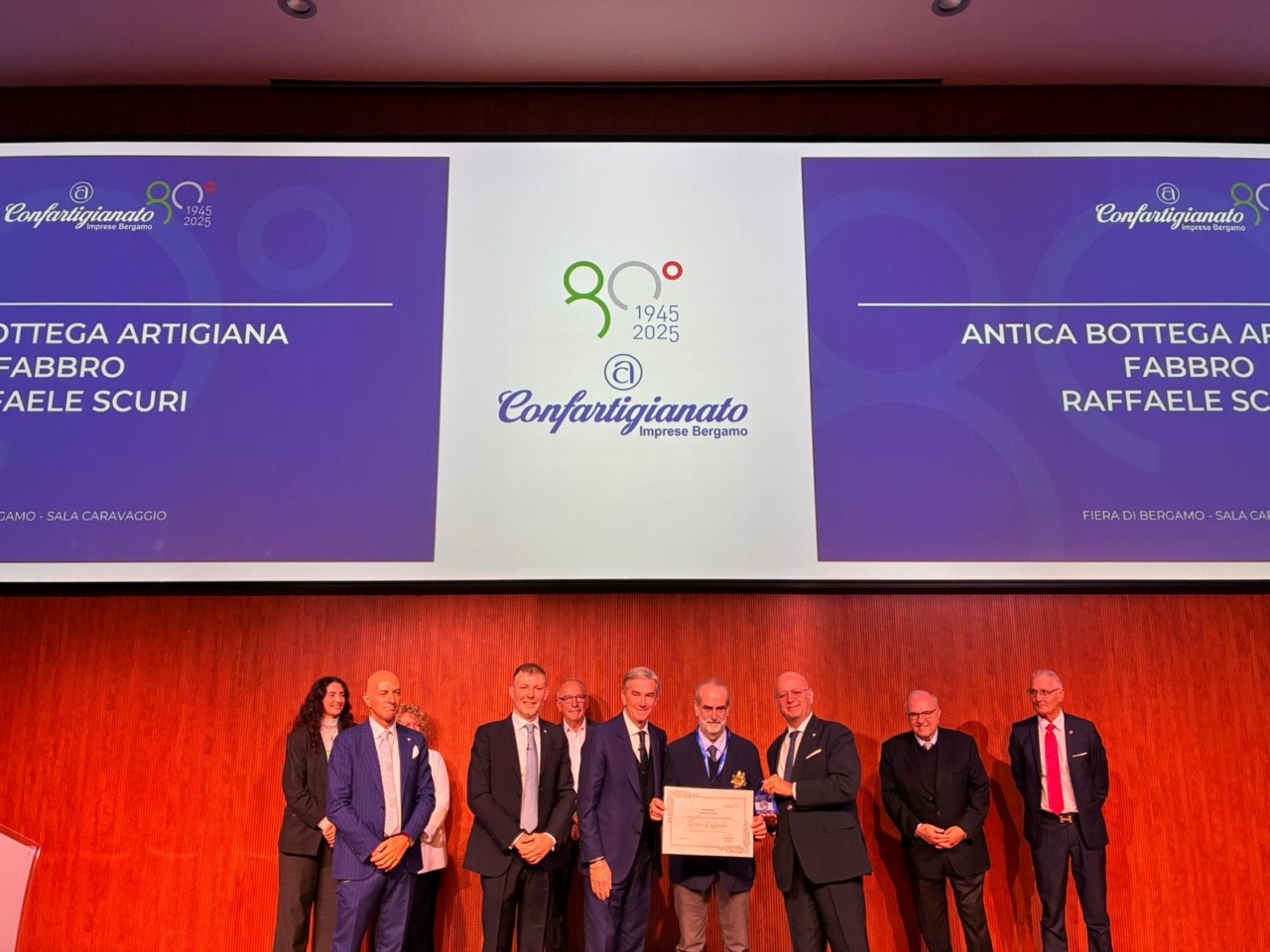 Confartigianato Bergamo 80esimo anniversario