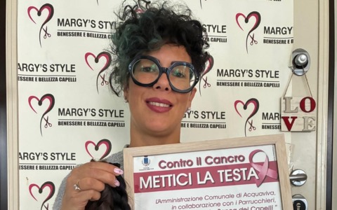 “Margy’s Style”, da dieci anni il salone morenghese dona capelli per i malati di cancro
