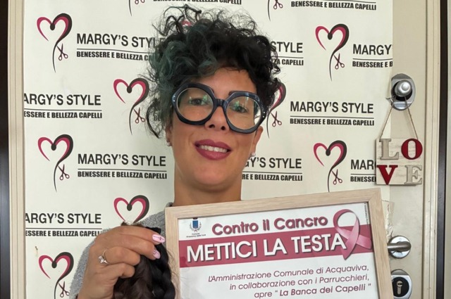 “Margy’s Style”, da dieci anni il salone morenghese dona capelli per i malati di cancro