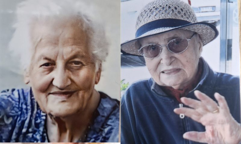 L’addio a due centenarie nello stesso giorno