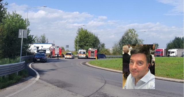 Trevigliese salva la vita a un ciclista dopo l’incidente: “Ma non sono un eroe”