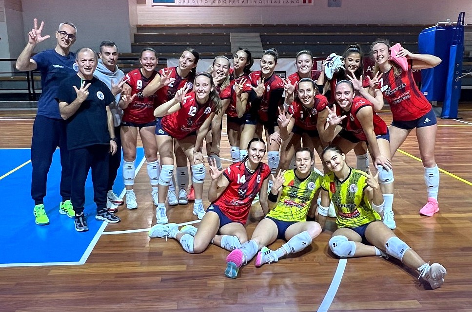 Le ragazze del Volley Lurano sbancano Trento e infilano la seconda vittoria in due giornate