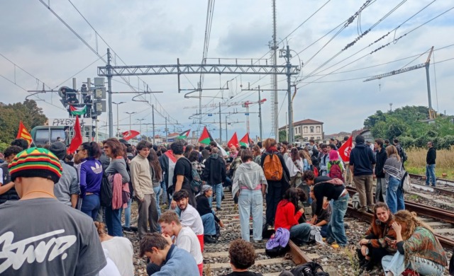 Bergamo manifestazione per Gaza