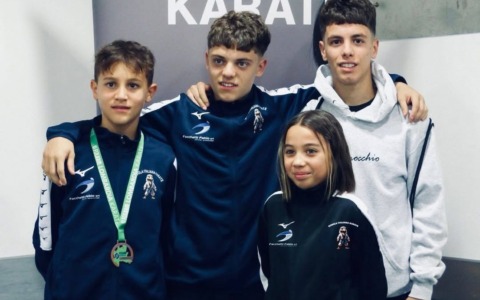 Scuola italiana karate Arcene: due atleti agli italiani a Roma