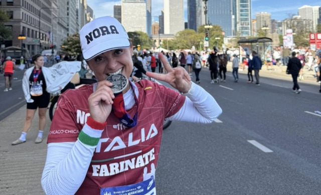 Nora Martellosio, la maratoneta che corre con il cuore: da Capralba alla Chicago Marathon