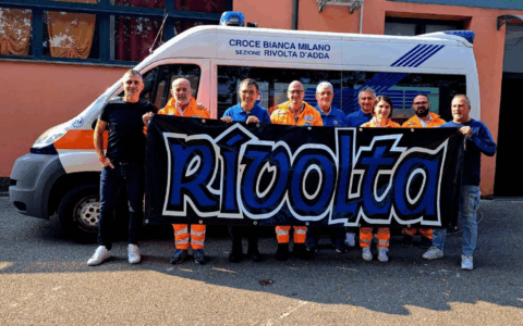 Un gol per la solidarietà: l’Inter Club Rivolta dona 500 euro alla Croce Bianca