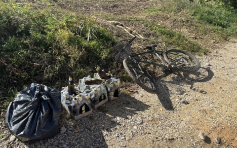 Tre camion di rifiuti raccolti lungo l’Oglio
