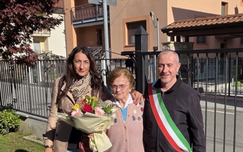 Angela Marchesi, la decana morenghese spegne 102 candeline