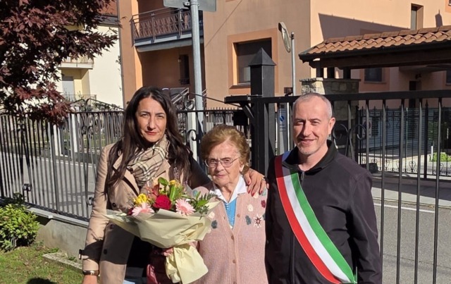 Angela Marchesi, la decana morenghese spegne 102 candeline