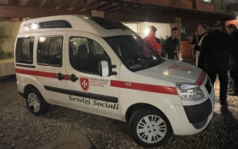 Grazie alla Bcc Carate e Treviglio un nuovo mezzo di soccorso per l’Ordine di Malta