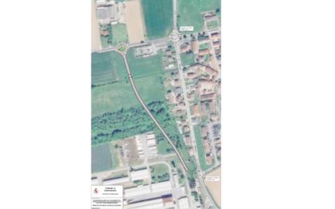 La rotatoria sulla Sp 132 a Vidalengo (in corrispondenza di via Bolagnos) è più vicina