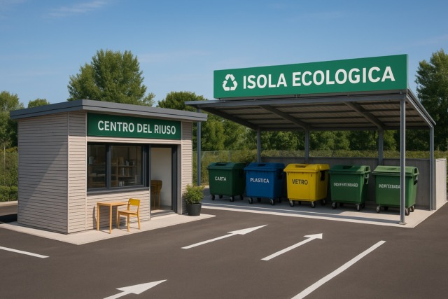 Da Regione 300mila euro per la nuova isola ecologica e il centro del riuso a Pumenengo