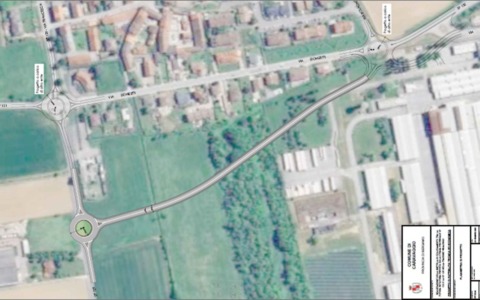 La rotatoria sulla Sp 132 a Vidalengo (in corrispondenza di via Bolagnos) è più vicina