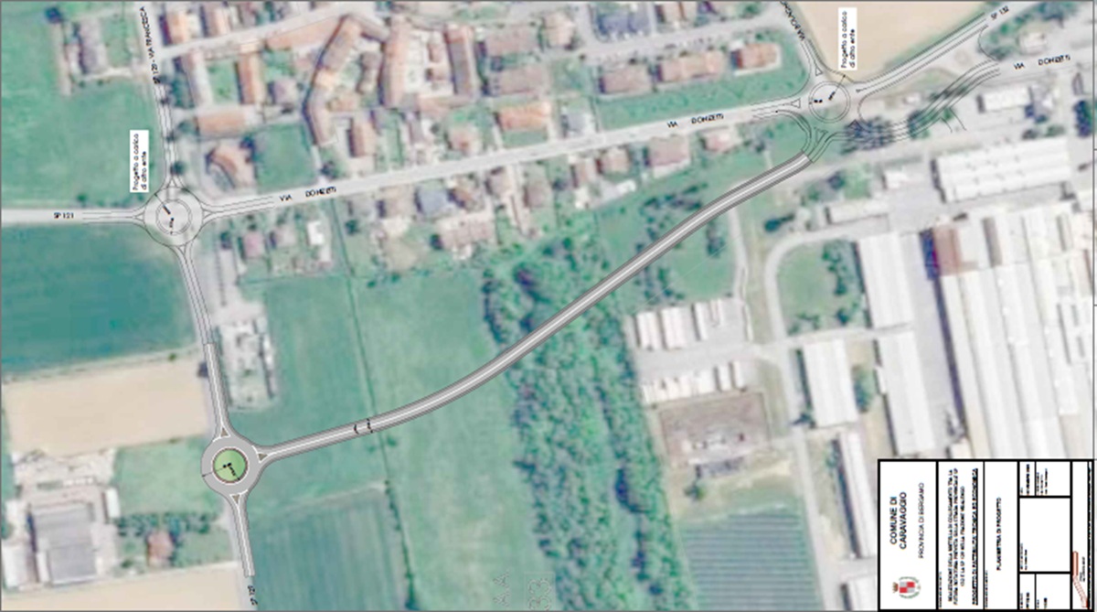 La rotatoria sulla Sp 132 a Vidalengo (in corrispondenza di via Bolagnos) è più vicina