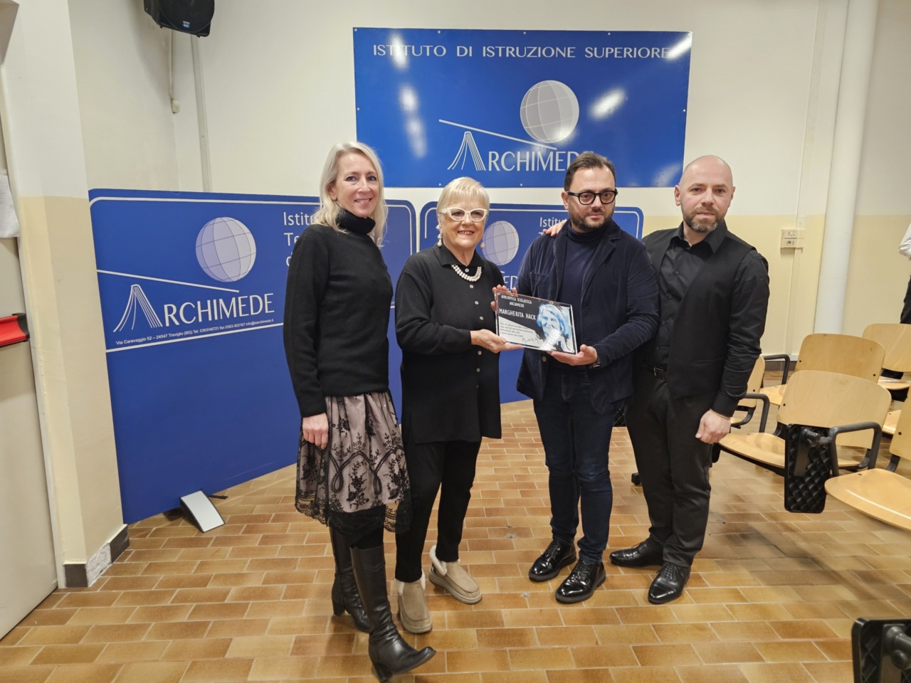 L’Istituto Archimede dedica la biblioteca alla scienziata Margherita Hack