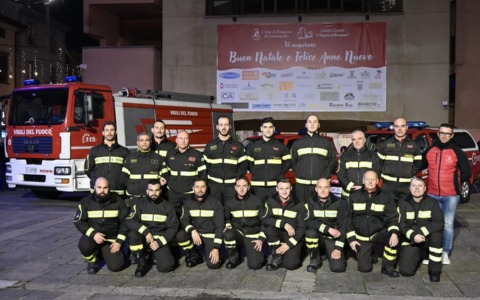 Vigili del fuoco volontari di Romano, un anno record di interventi