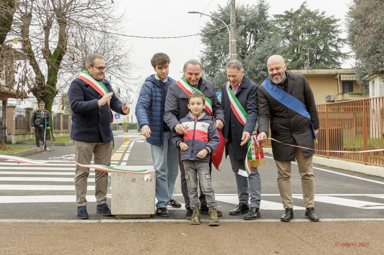Inaugurato il “nuovo” viale Rimembranze, uno spazio più sicuro e fruibile per le scuole