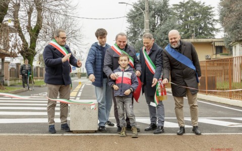 Inaugurato il “nuovo” viale Rimembranze, uno spazio più sicuro e fruibile per le scuole