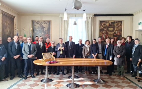 Presentata la medaglia in onore di Gabriele Tadino, militare e ingegnere del XVI secolo