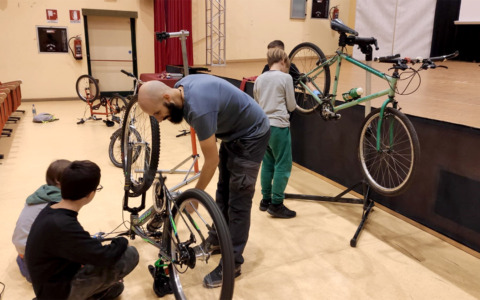 Partito il progetto didattico della Ciclofficina cooperativa