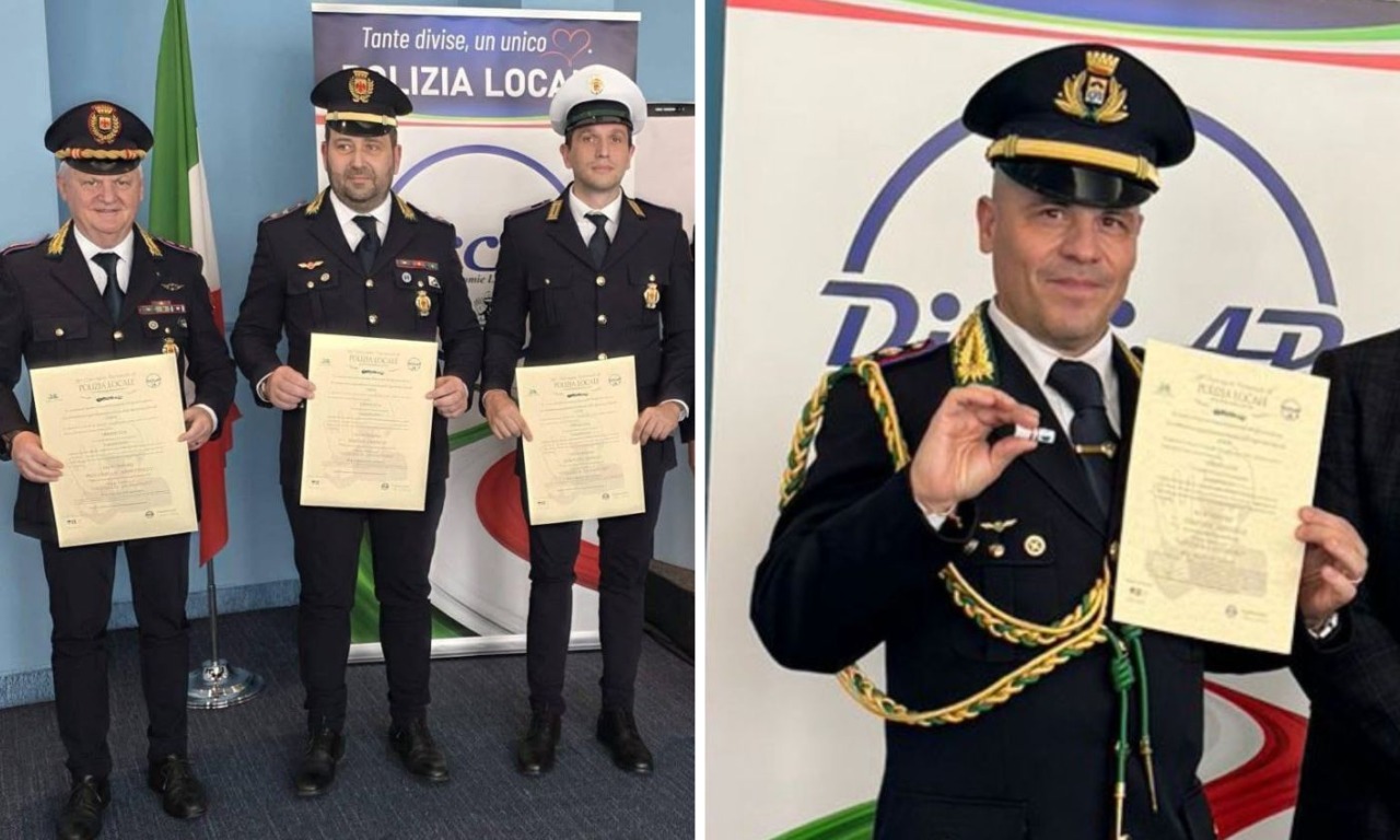 Polizia locale, dieci agenti bergamaschi premiati al convegno di Riccione