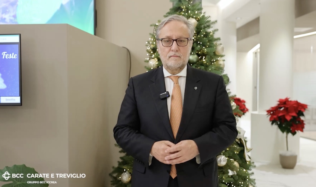 Gli auguri di Natale del Presidente di BCC Carate e Treviglio