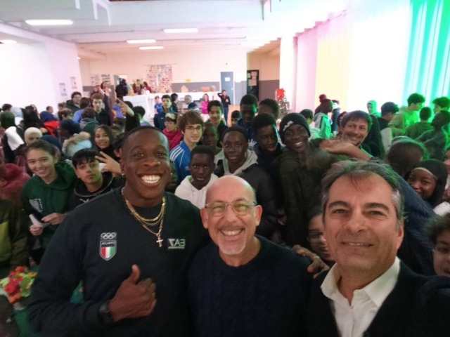 Emmanuel Ihemeje torna a scuola, dagli Usa a Zingonia dove tutto ha avuto inizio