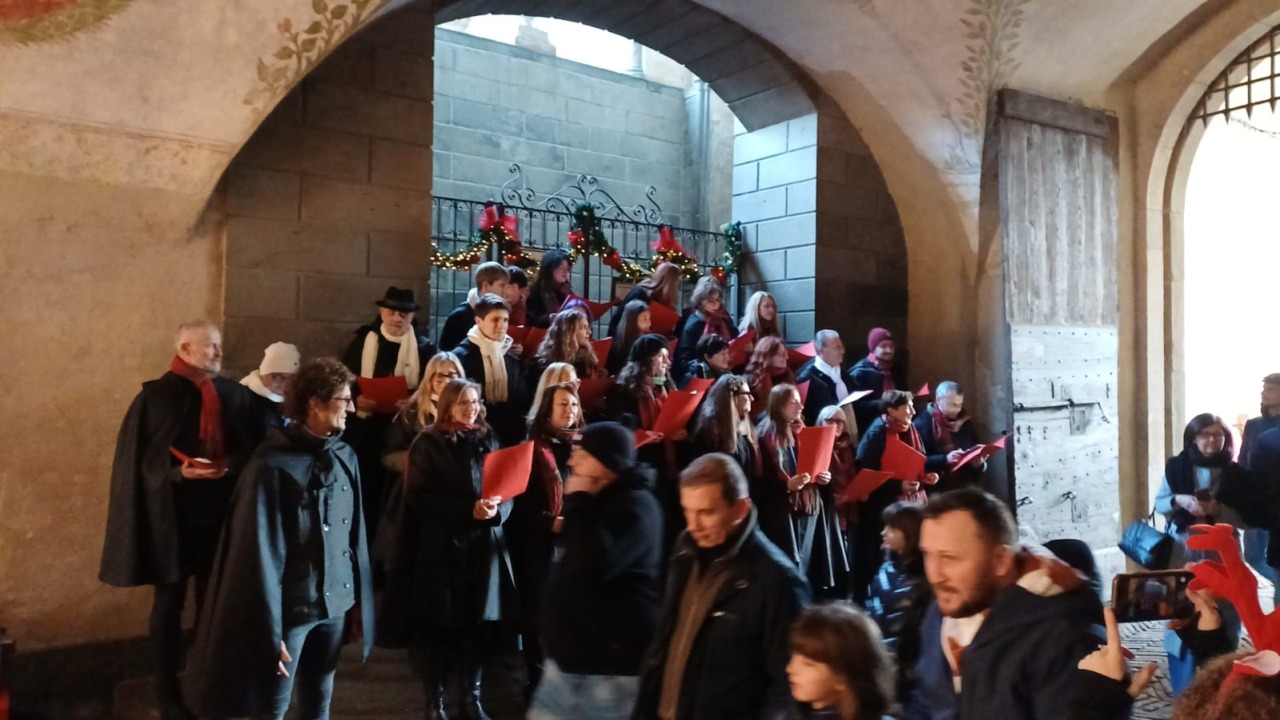 Nella Rocca Albani prende vita la magia del Natale