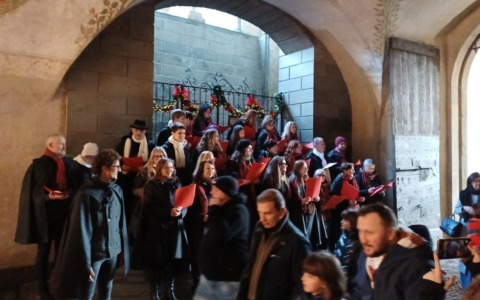 Nella Rocca Albani prende vita la magia del Natale