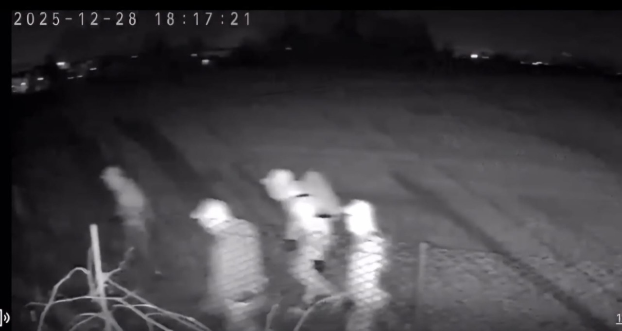 Ladri scatenati, un video riprende una banda in arrivo dai campi messa in fuga dall’allarme