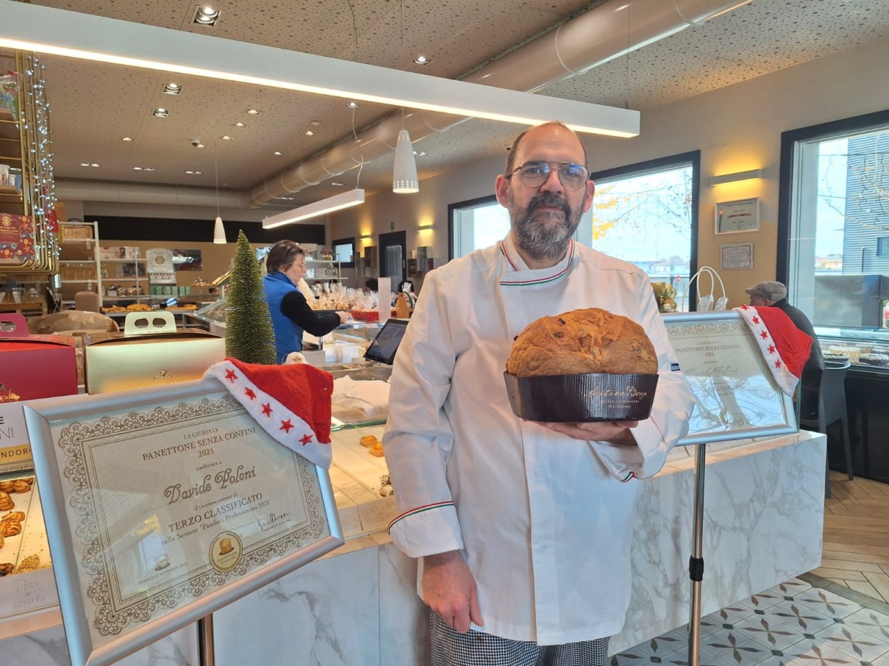 Il panettone di Davide Poloni plupremiato a livello nazionale