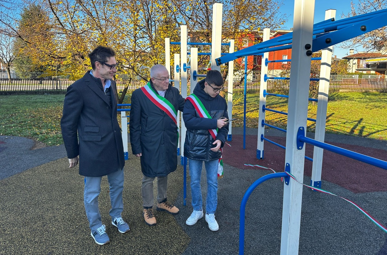Inaugurata la nuova “palestra a cielo aperto”