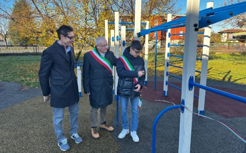 Inaugurata la nuova “palestra a cielo aperto”